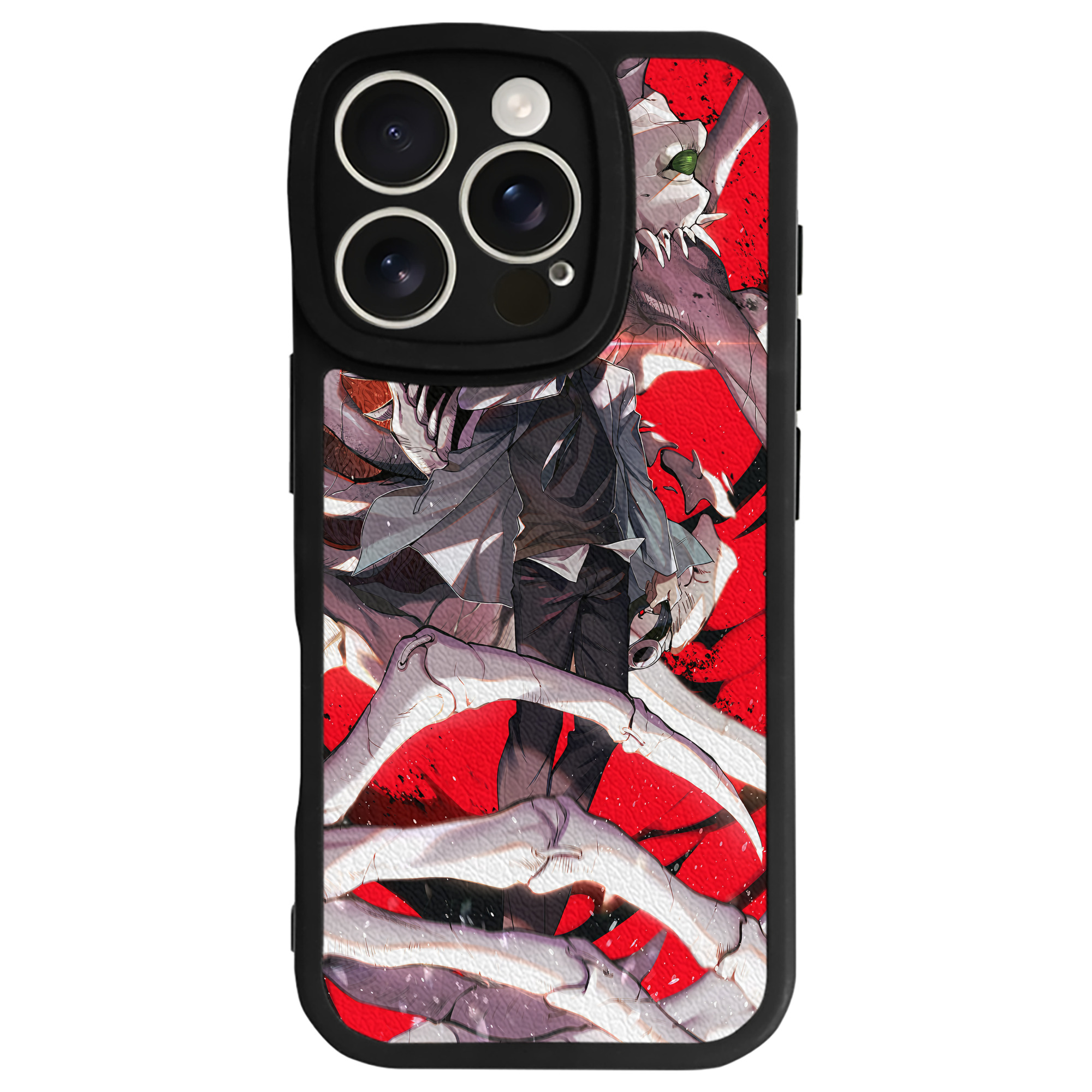 （画像用） Digimon デジタルモンスター/デジモン 【iPhone 16シリーズ対応】シリコンスマホケース（レザー調） 材質：シリコン